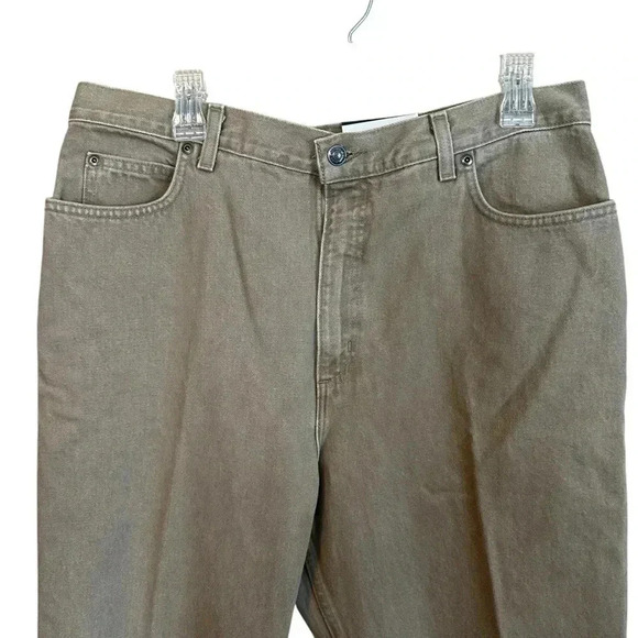 NWT Land’s End Women’s Tan Jeans Natural Fit Sz 16 - Picture 4 of 8